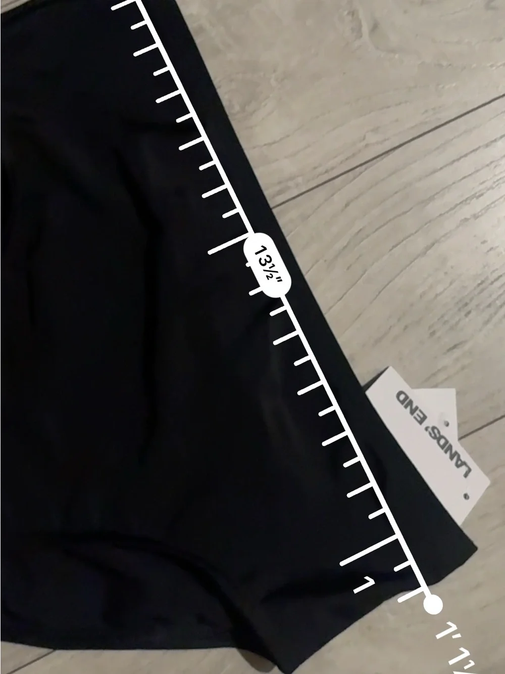 Lands' End Black Swimsuit bottoms